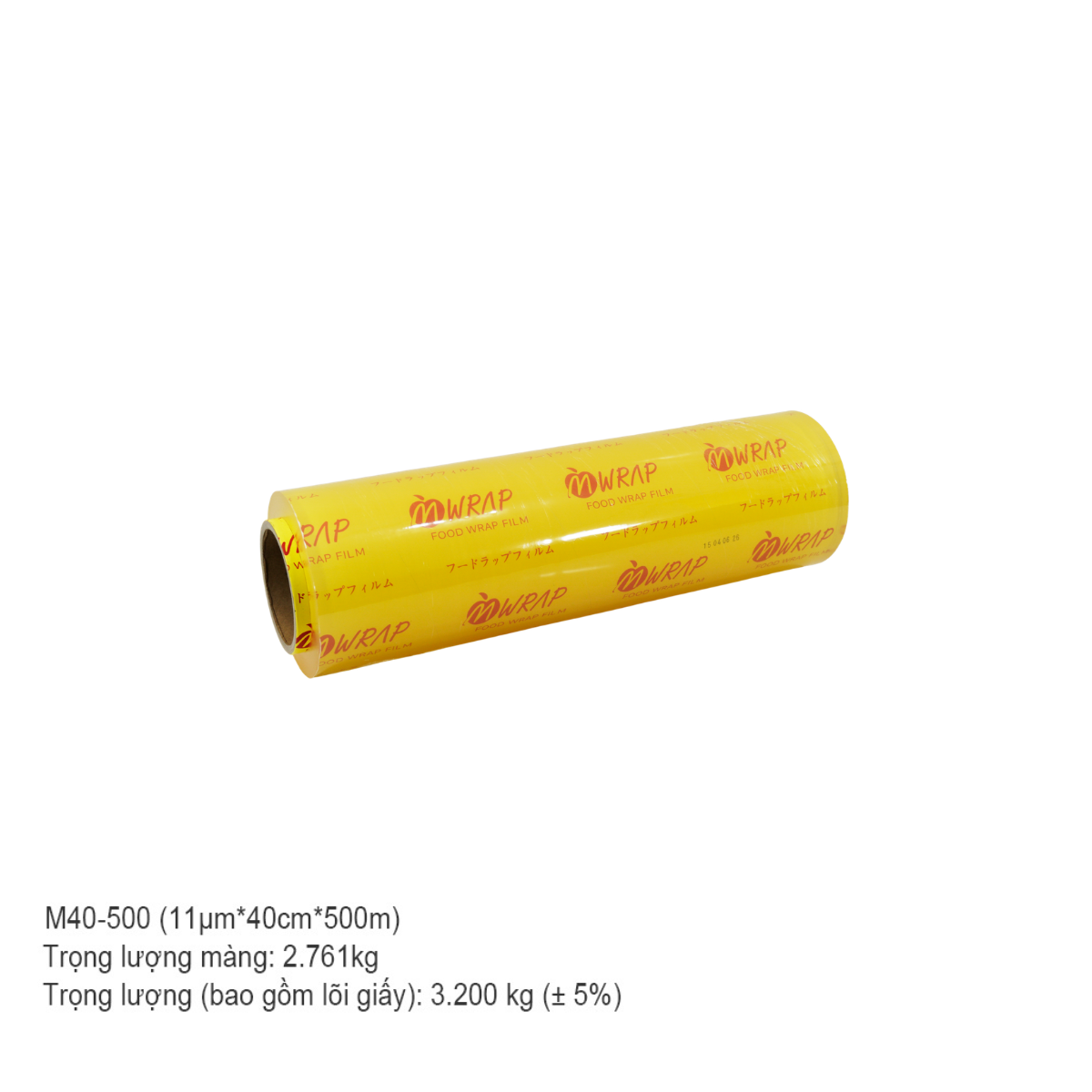Màng bọc thực phẩm MWRAP 11mic x 40cm x 500m