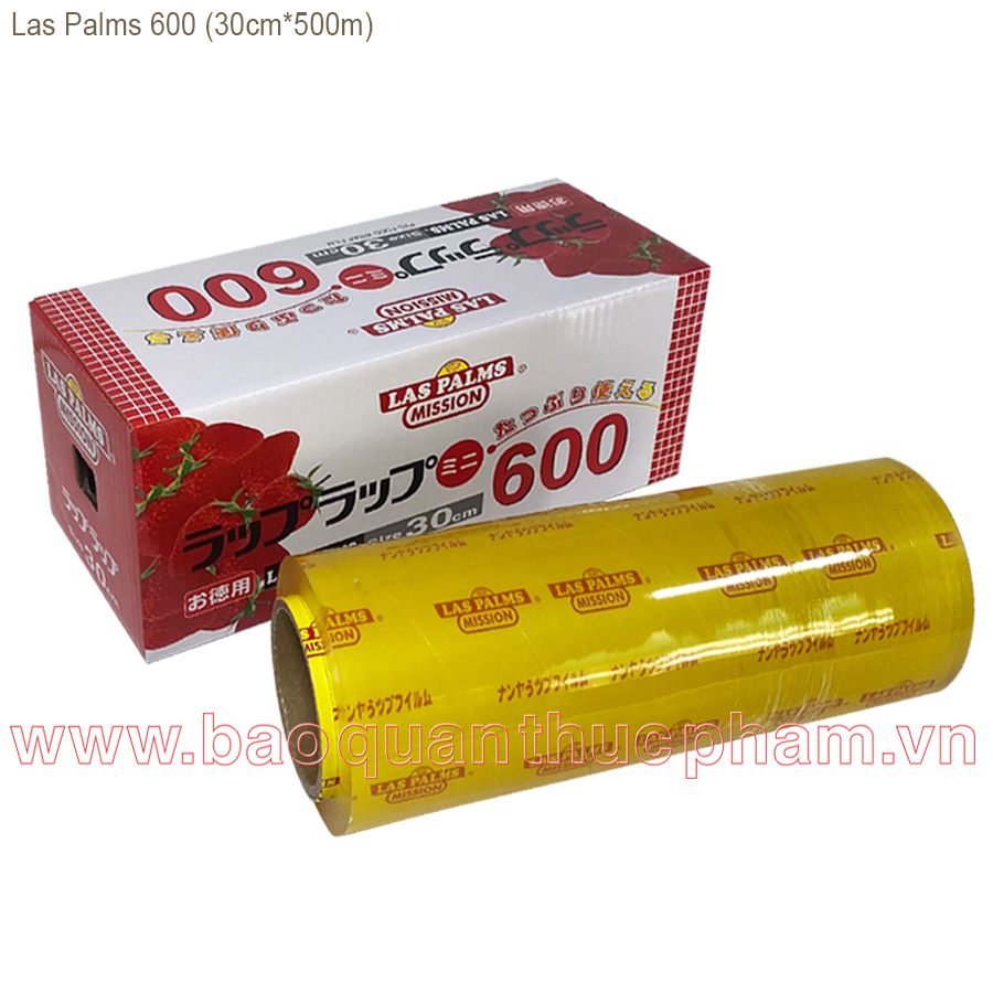 Màng bọc TP Las Palms 30cmx500m-dao nhựa (đỏ)