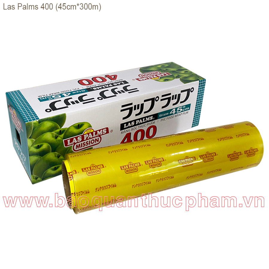 Màng bọc TP Las Palms 45cmx300m-dao nhựa (xanh)